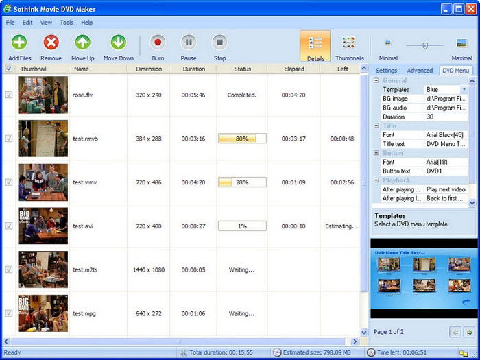 Free Movie DVD Maker 3.6